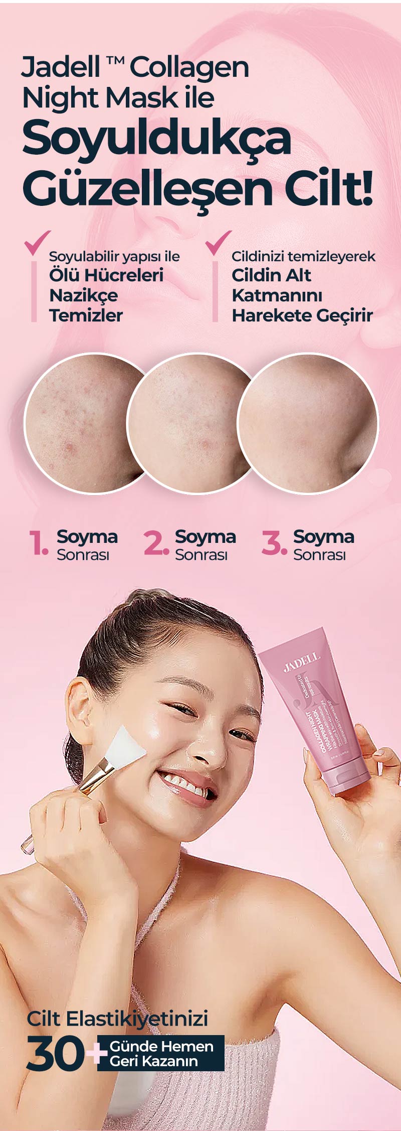 Jadel Collagen Mask